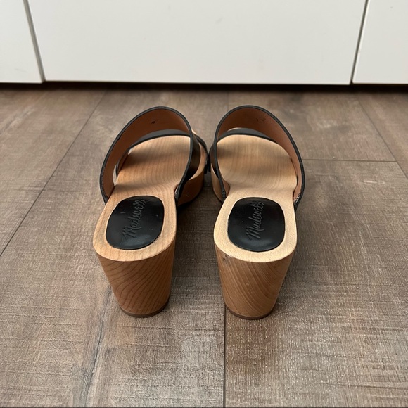 Madewell Clara clog sandal heel 7.5 - Picture 3 of 8